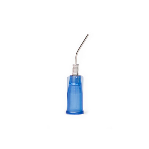 Pre-Bent Syringe Applicator Tips 22 Ga 1/2", 22D100, Cosmetic Dentistry, Accessories-Syringe Tips