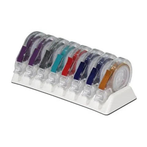 E-Z ID Tape System Kit 3' x 1/4" Assorted Jewel, 70Z315, Organizing, Instrument Identification