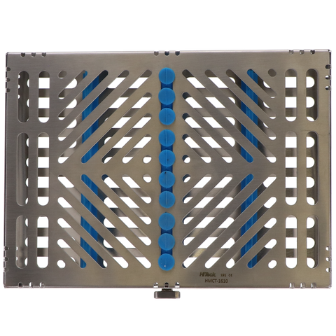 Sterilization Cassette for 10 Instruments, Detachable, 200" x 145" x 32", 1/Pk, HMCT-1610