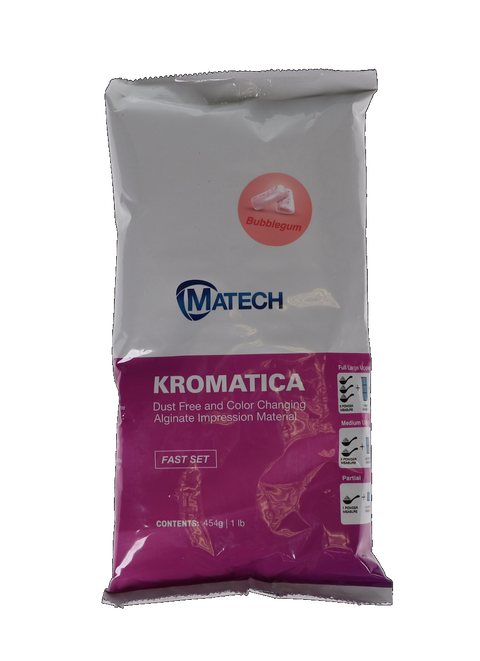 Kromatica Color-Changing Alginate Impression Material Dust-Free Fast Set, 305-203, Impression Material, Alginate