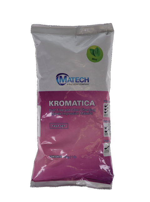 Kromatica Color-Changing Alginate Impression Material Dust-Free Fast Set, 305-202, Impression Material, Alginate