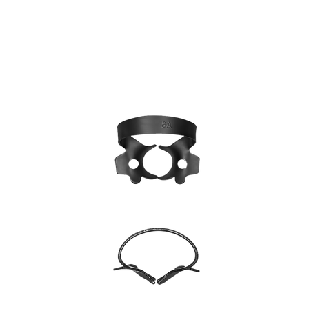 Rubber Dam Clamp, General, Molars, # 8A, Black, 1/Pk, 1321