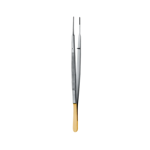 Gerald Dressing Forcep, Tungsten Carbide, 18CM, 200-105