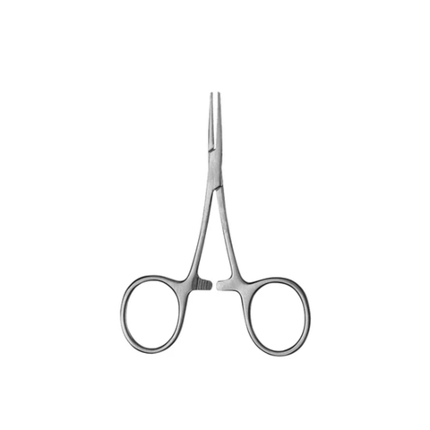 HiTeck Hartman Mosquito Forcep, Serrated, Straight, 10CM, 07-2109-10