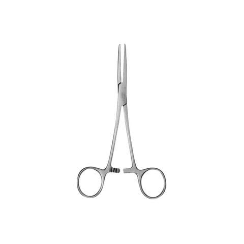 HiTeck Kelly Artery Forcep, Half Serrated, Straight, 14CM, 07-2128-14