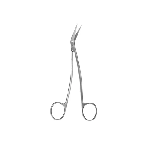 HiTeck Locklin Gum Scissor, Angled Shanks, 16.5CM, 05-1654-16