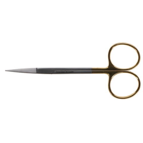 Iris Scissor, Straight, Tungsten Carbide, 11.5CM, 05-1842-11