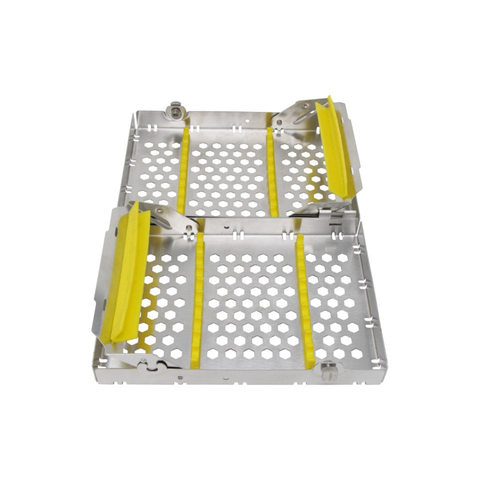 Sterilization Cassette for 20 Instruments, Double Decker - 200x132x40, Detachable, HMSCT-1920