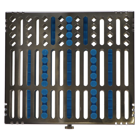 Sterilization Cassette for 4 Pliers/Cutters & 3 Instruments, Detachable, 178X203X20 MM, HMCT-4ORTH