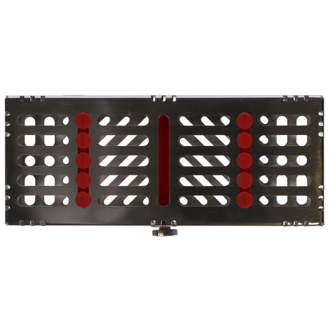 Sterilization Cassette, 5-Instrument, Detachable, 200 x 80 x 32 mm, 1/Pk, HMCT-1605