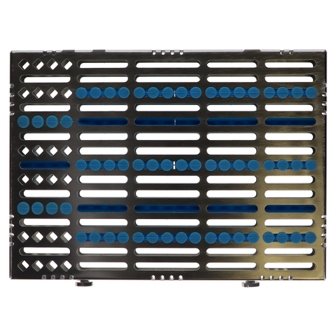 Sterilization Cassette for 7 Pliers/Cutters & 3 Instruments, Detachable - 203X280X20MM, HMCT-7ORTH