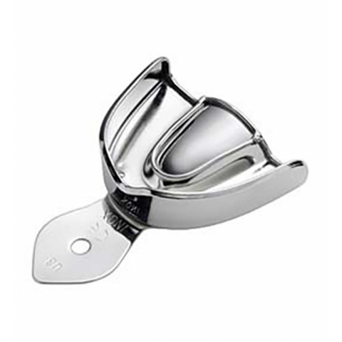 Solid Metal Impression Trays, 8/Pk, DA-3795