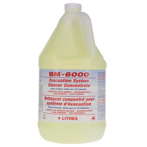 BM-6000 Evacuation Cleaner Concentrate 4 L 1/Pk, BM-6000, Evacuation, Cleaning Solutions