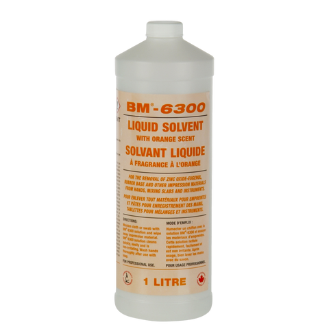 BM-6300 Liquid Solvent, 1 L, Orange, 1/Pk, BM-6300