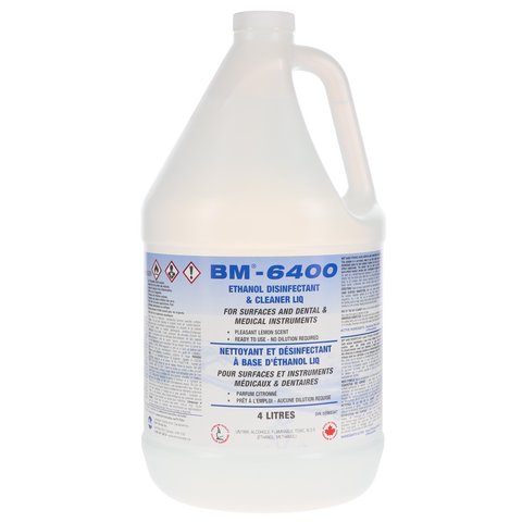 BM 6400 Ethanol Disinfectant, 4L, 1/Pk, BM-6400