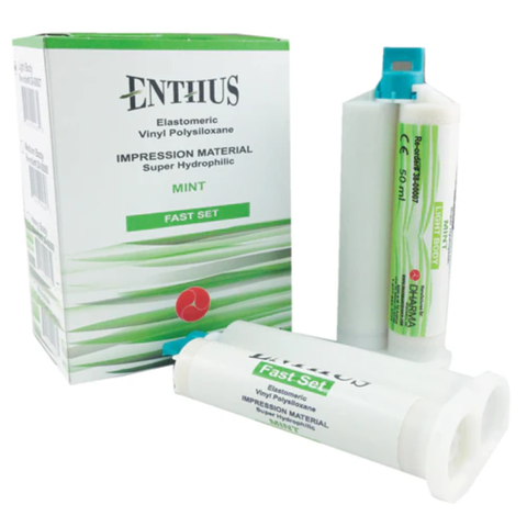 Dharma Research - Enthus VPS Light Body, Fast Set, Spearmint, 4 x 50 ml, 38-00007