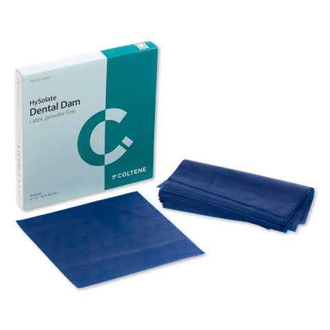 HySolate Latex Dental Dam 5x5 Blue Medium 52/pk, 60034441