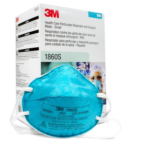 3M Particulate Respirator 1860S N95 20/Box, 1860S, Infection Control, Masks-N95