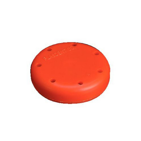 Magnetic Bur Block 7-Hole Small Round Coral, 400BS-6, Organizing, Bur Blocks & Guards