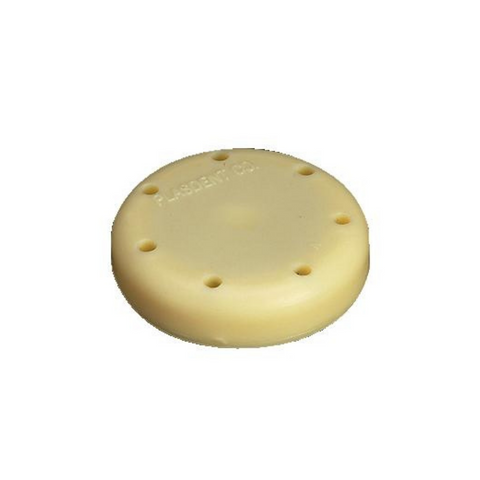 Magnetic Bur Block 7-Hole Small Round Yellow, 400BS-3
