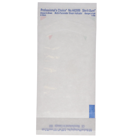 Sterilization Pouches, 2.25" x 4", 200/Pk, 442089