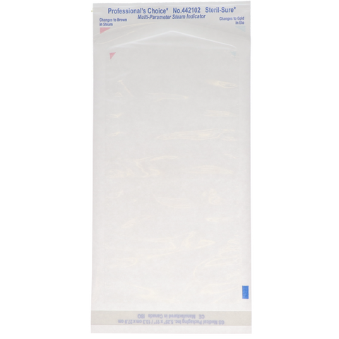 Sterilization Pouches, 5.25" x 11", 200/Pk, 442102