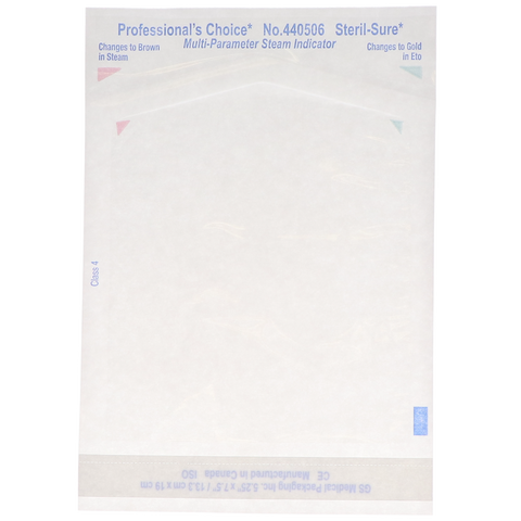 Sterilization Pouches, 5.25" x 7.5", 200/Pk, 440506