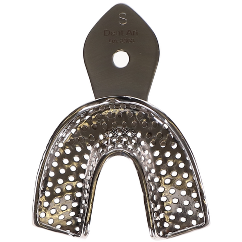 Perforated Metal Impression Trays, Small, 2/Pk, DA-8368