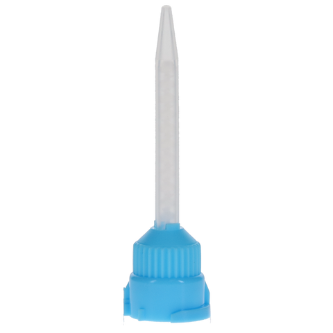 Temporary Crown & Bridge Material Mixing Tips Light Blue, HSB-100615, Impression Material, Accessories-Mixing Tips-C&B Light Blue