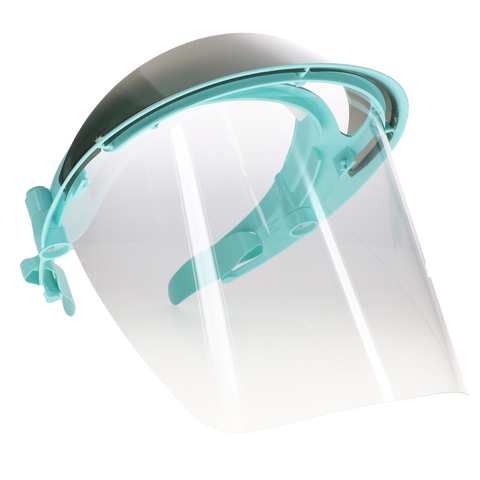 Op-d-op II Adjustable Visor Shield Kit Mint Green 355DK-GR, 355DK-GR, Infection Control, Apparel-Face Shields, Glasses, Goggles