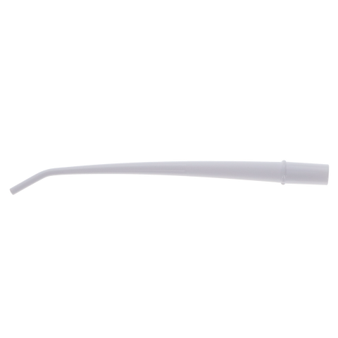 Disposable Surgical Aspirator Tips, Plastic, Small, 1/8", White, 25/Pk, 100634