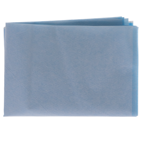 Paper/Poly Headrest Covers 10" x 13" Blue 500/Pk, 101128, Disposables, Headrest Covers