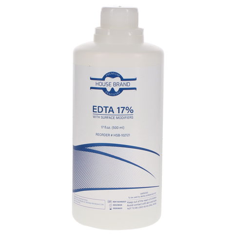 EDTA Solution 500ml With Surface Modifers, 102121, Endodontics, Solutions & Medicaments