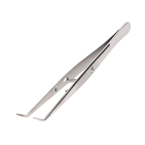 J&J Instruments Self-Locking College Cotton and Dressing Pliers with 6", 08-210