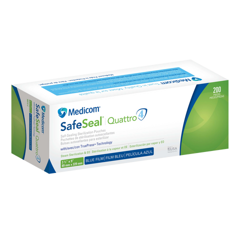 Medicom - SafeSeal - Duet Pouch - 3.5 x 9 - 200/Bx (88010), 880104-0060200