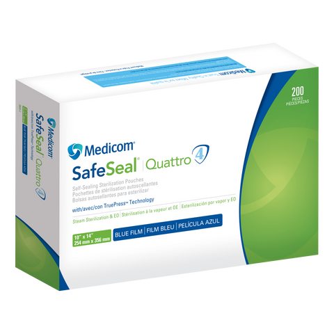 Medicom - SafeSeal Duet Pouch 10x14 200/Bx (88035), 880354-0050200