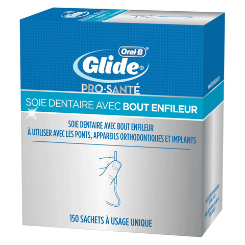 Oral-B Glide Pro-Health Threader Floss, 5 x 30 Boxes, 150/Pk