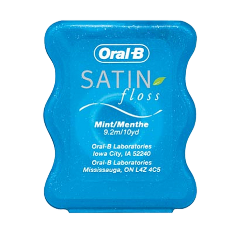 Oral-B, Satin Tape Floss, Mint, 10yard, 144/Pk