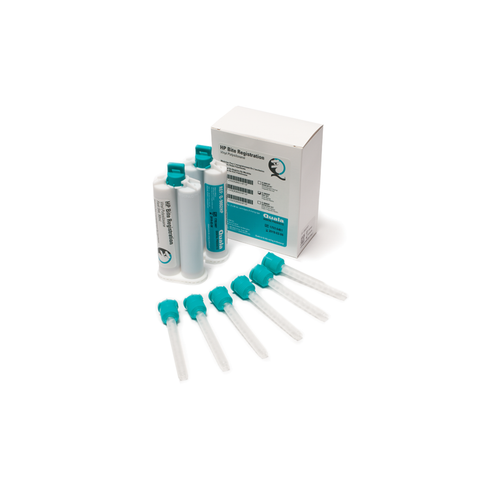 Bite Registration, Unflavored, Fast Set, 50ml Cartridges w/ 6 Tips 2/Pk