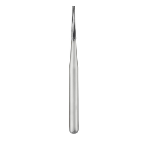 Standard Operative Carbide Single-Use Burs, FG, Long Taper Flat End Plain Fissure, # 170L, 25/Pk, 10674