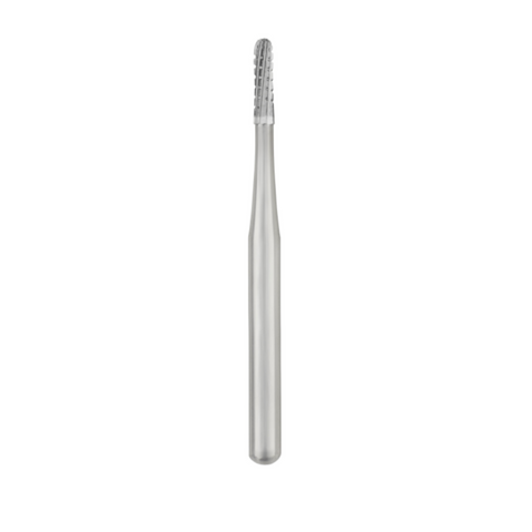 Standard Operative Carbide Single-Use Burs, FG, Straight Round End Cross Cut Fissure, # 1557, 25/Pk, 10826