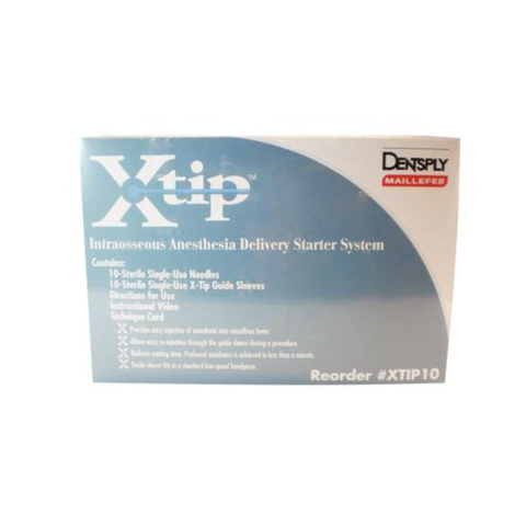 X-Tip Intraosseous Anesthesia System, Starter Kit, 10/Box, XTIP10