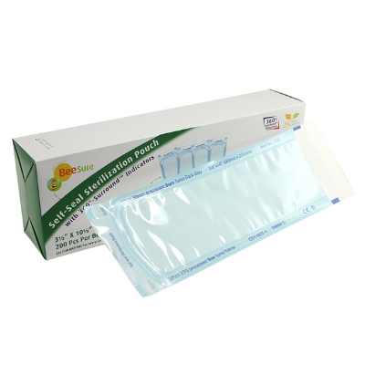 BeeSure Sterilization Pouches 3.5x10.5 200/Box, BE1231