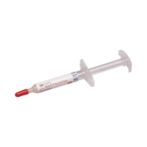 RelyX Veneer Resin Cement System, Try-In Paste Refill, 2 g, B0.5 White, 1/Pk, 7614B0.5T
