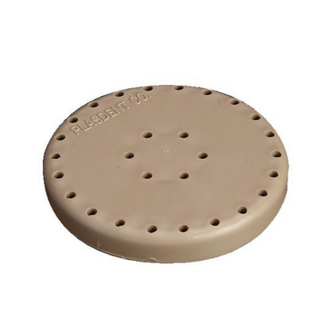Magnetic Bur Block, 28-Hole, Large Round, Beige, 1/Pk, 400BL-7