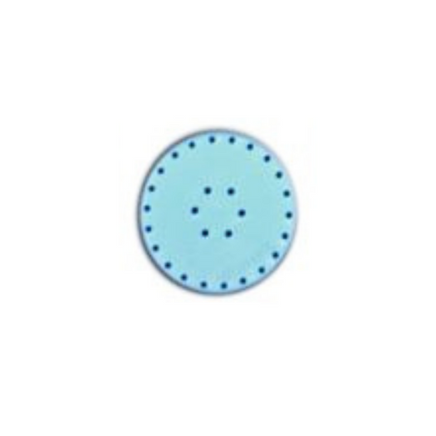 Magnetic Bur Block, 28-Hole, Large Round, Baby Blue, 1/Pk, 400BLS-2PS