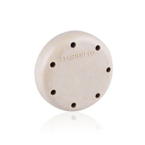 Magnetic Bur Block 7-Hole Small Round Sand, 400BSS-7PS