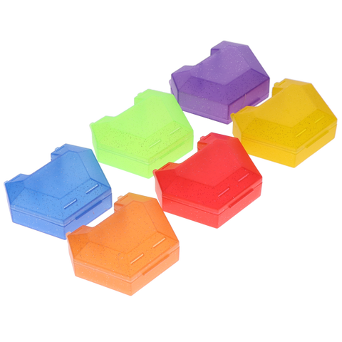 Glitter Premium Retainer Cases 12/Pk, GT2002-A, Orthodontic, Retainer & Denture Boxes