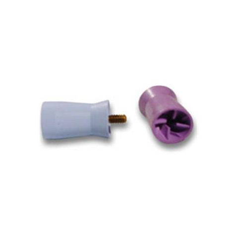 Turbo Plus Prophy Cups Screw Type Soft Purple LF 720/Pk, 053605, Preventives, Prophy Cups