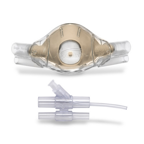 ClearView Nasal Mask and Capnography Bundle Large Adult Unscented Grey 12/Pk, 33034-9-CAP